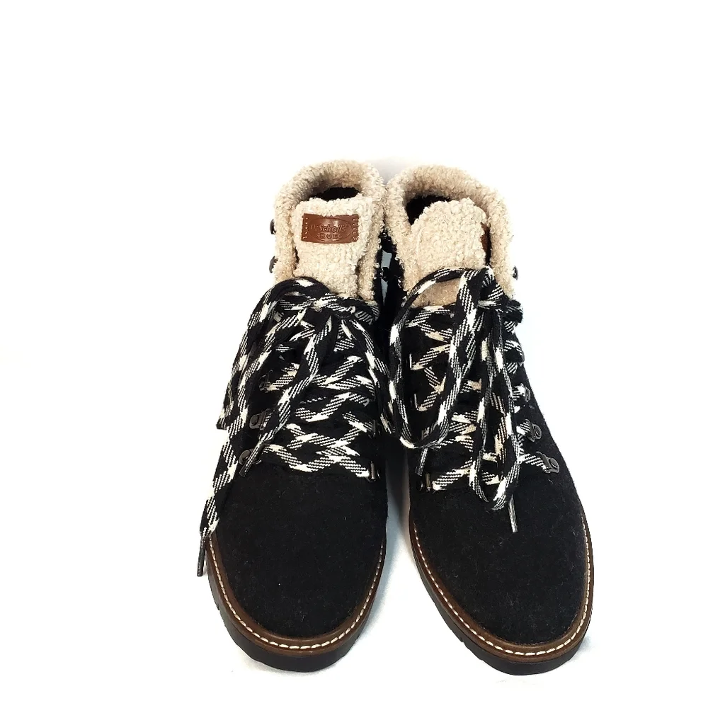 Dr. Scholls faux fur lace up boots - Picture 4 of 9